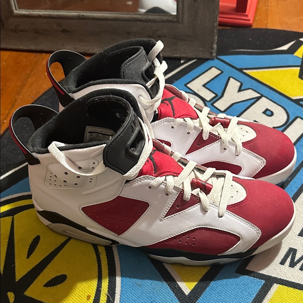 Jordan 6 Carmine Red View 5